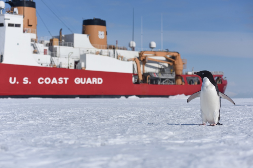 US Coast Guard Cutter Polar Star assists Operation Deep Freeze 2016