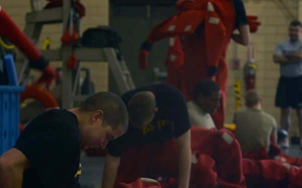 MITD teaches maritime Soldiers survival swimming