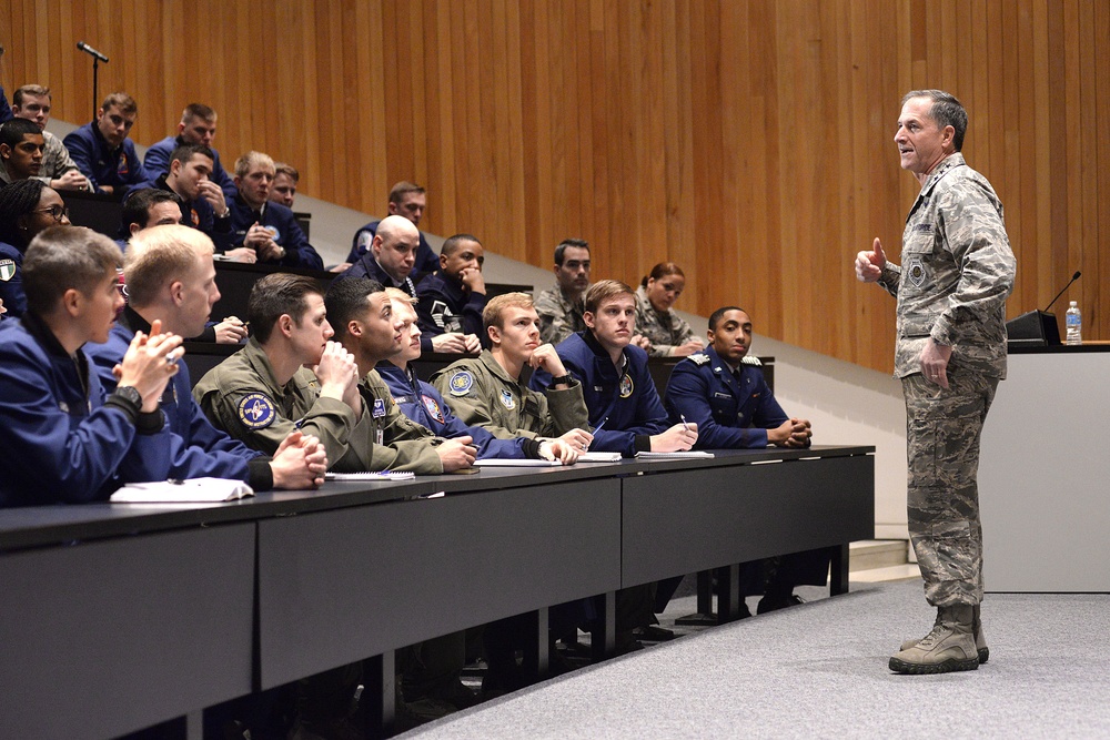 US Air Force Academy visit by Gen. David Goldfein, VCSAF