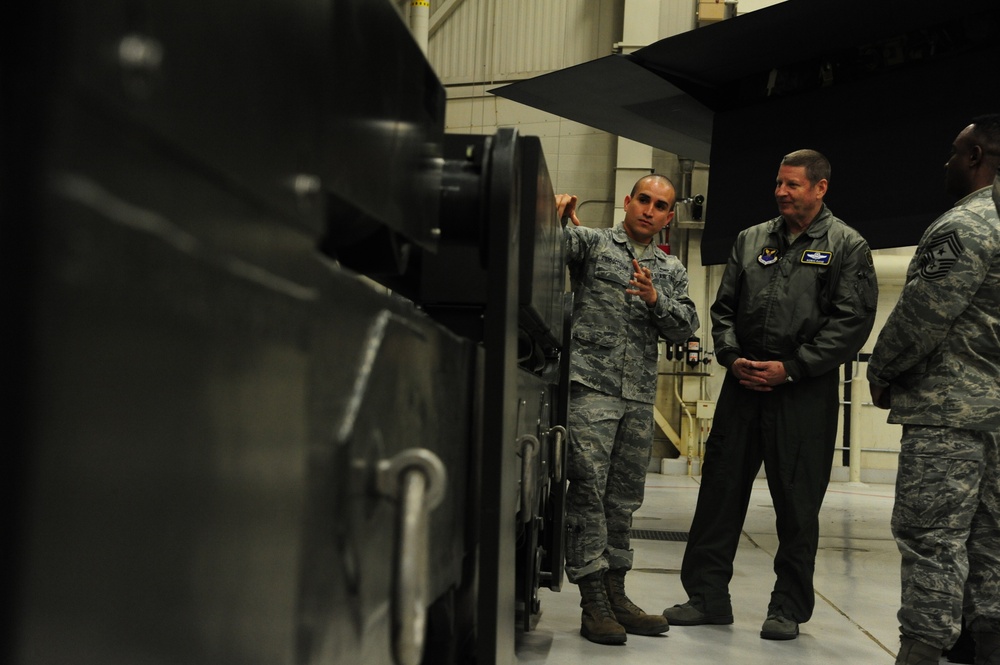 AFGSC commander visits Whiteman