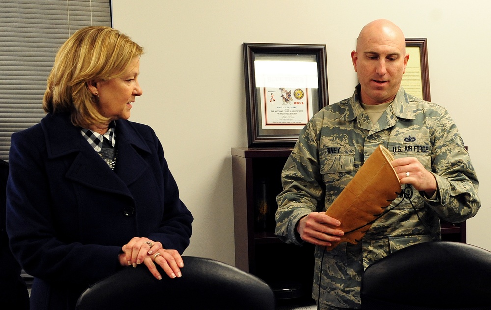 AFGSC commander visits Whiteman