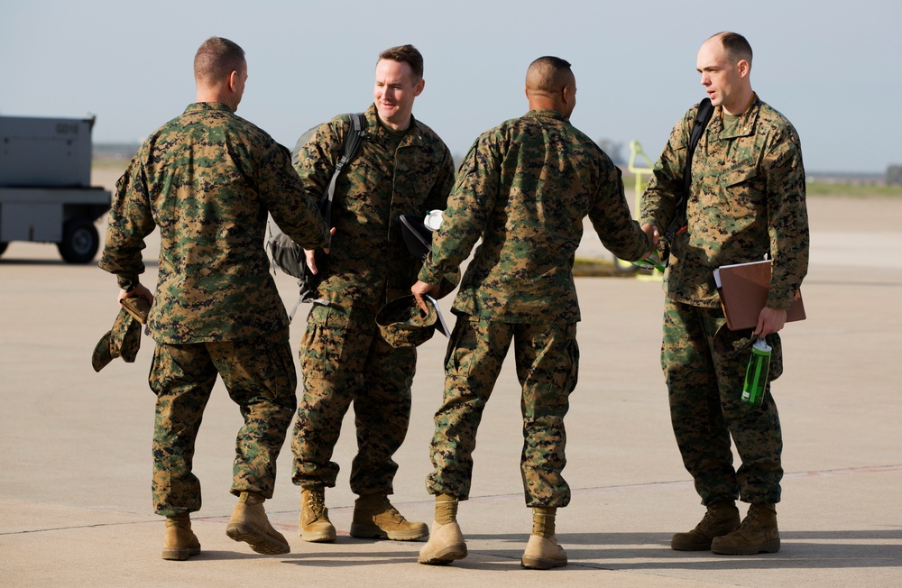 Maj. Gen. Nelson tours Morón Air Base