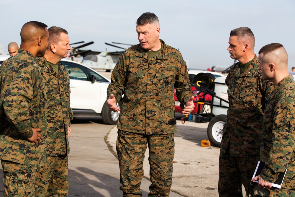 Maj. Gen. Nelson tours Morón Air Base