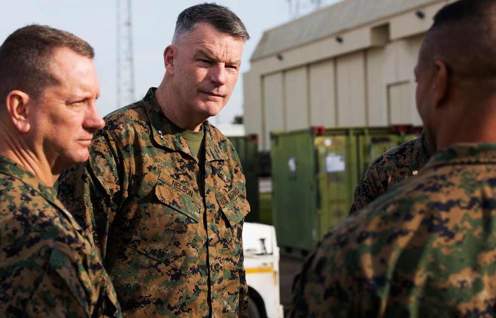 Maj. Gen. Nelson tours Morón Air Base