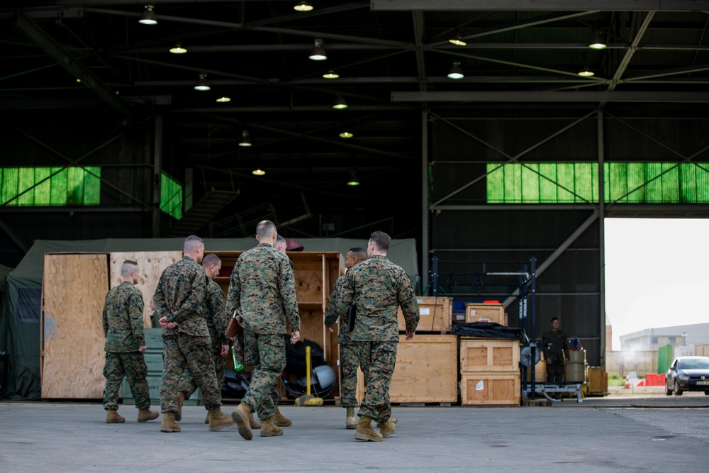 Maj. Gen. Nelson tours Morón Air Base