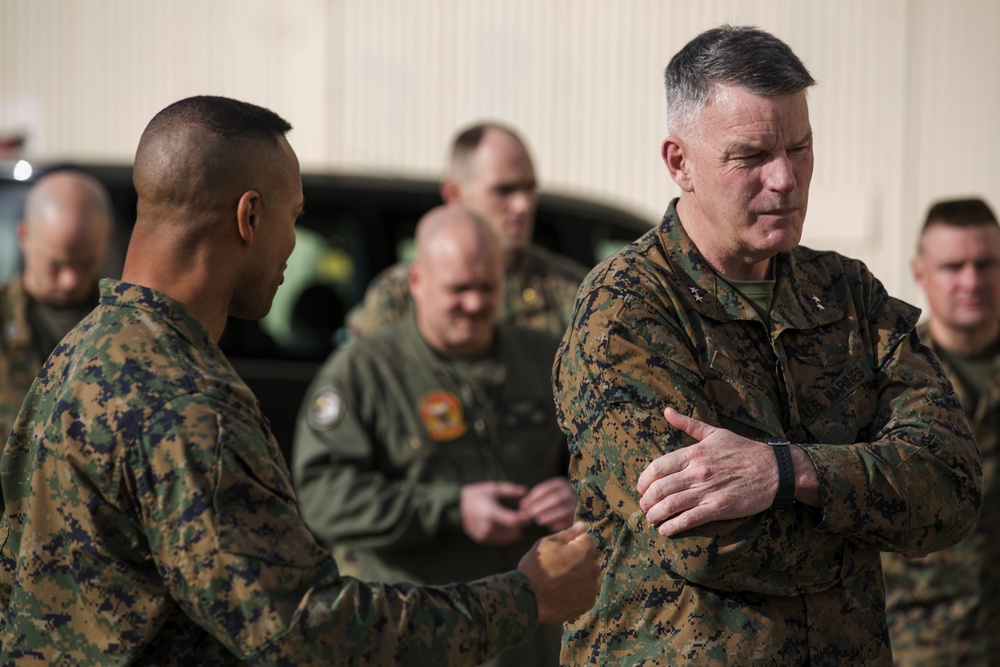 Maj. Gen. Nelson tours Morón Air Base