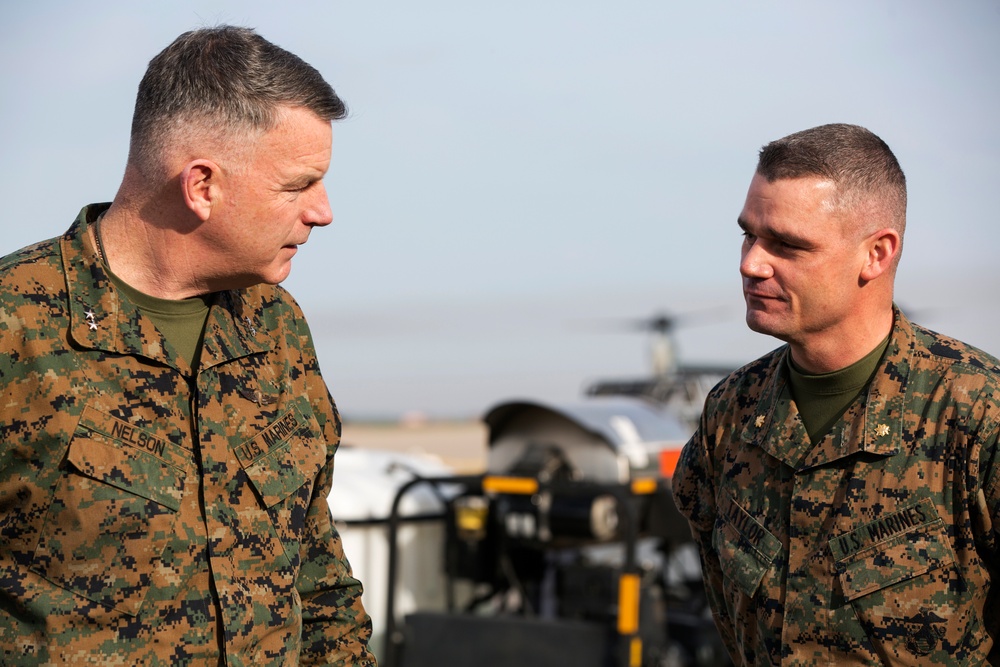 Maj. Gen. Nelson tours Morón Air Base