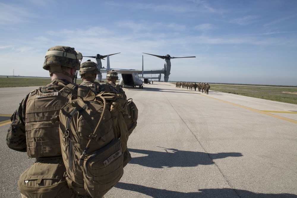 SPMAGTF-CR-AF maintains quick response capabilities during alert force drill