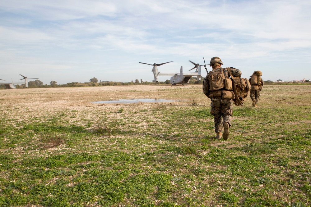 SPMAGTF-CR-AF maintains quick response capabilities during alert force drill