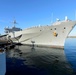 USS Mount Whitney (LCC 20) departs Augusta Bay
