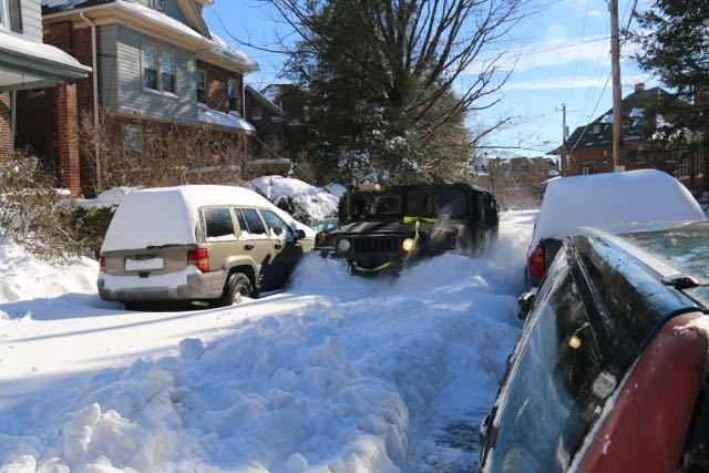 Delaware National Guard supports Winter Storm Jonas