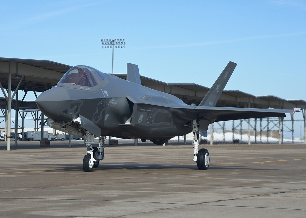 6th 388 FW F-35A Lightning II arrival