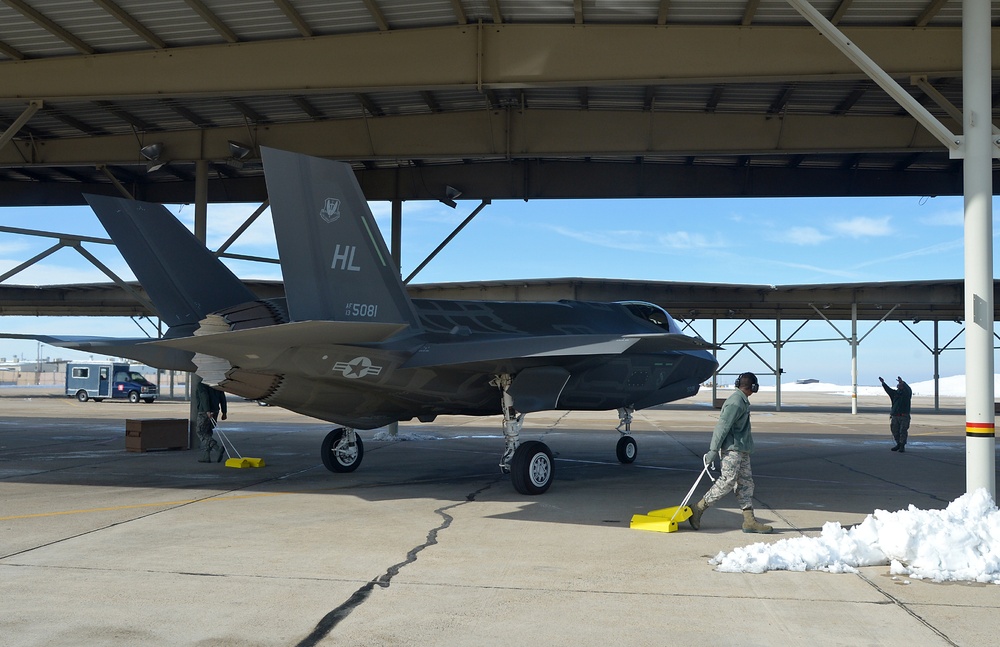 6th 388 FW F-35A Lightning II arrival