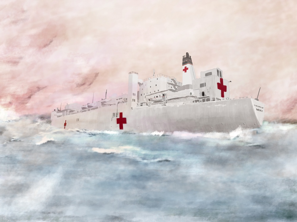 USNS Mercy illustration