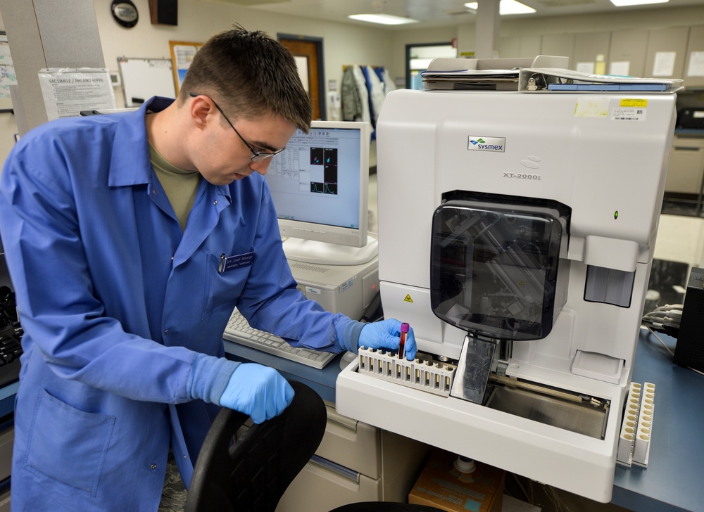 One sample at a time: Lab technicians keep Barksdale healthy