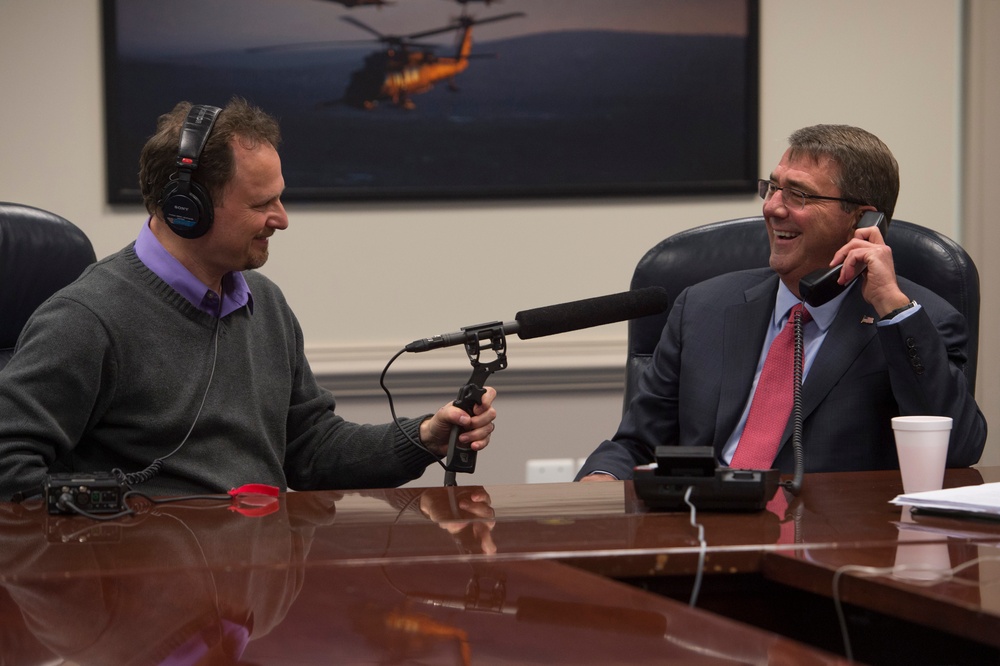 Secretary of defense NPR interview