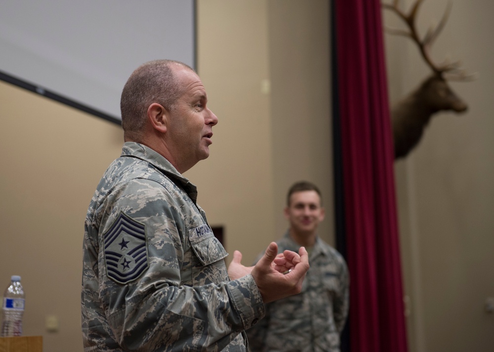 ANG Command Chief Hotaling visit s Boise