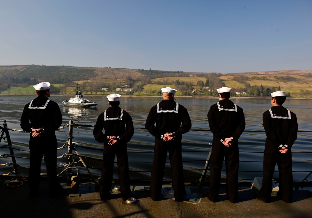 USS Porter operations