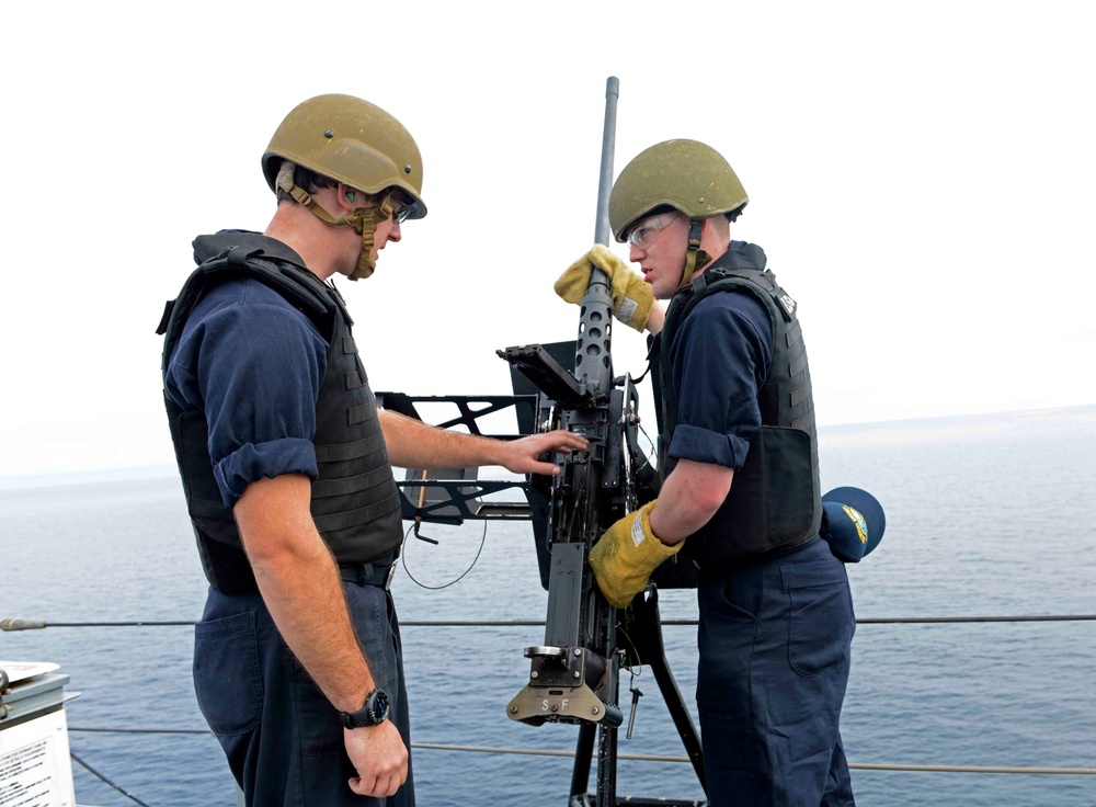 USS Mount Whitney operations