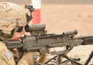 White Falcons host machine gun leaders course