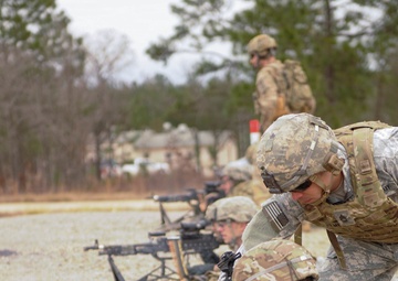 White Falcons host machine gun leaders course