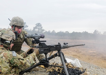 White Falcons host machine gun leaders course