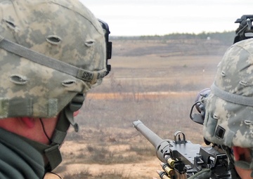 White Falcons host machine gun leaders course