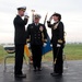 USS Porter change of command ceremony