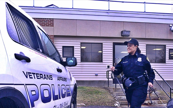 VA police dog, handler help ensure veteran safety at hospitals