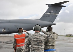 349th AMXS and 312th AS flight