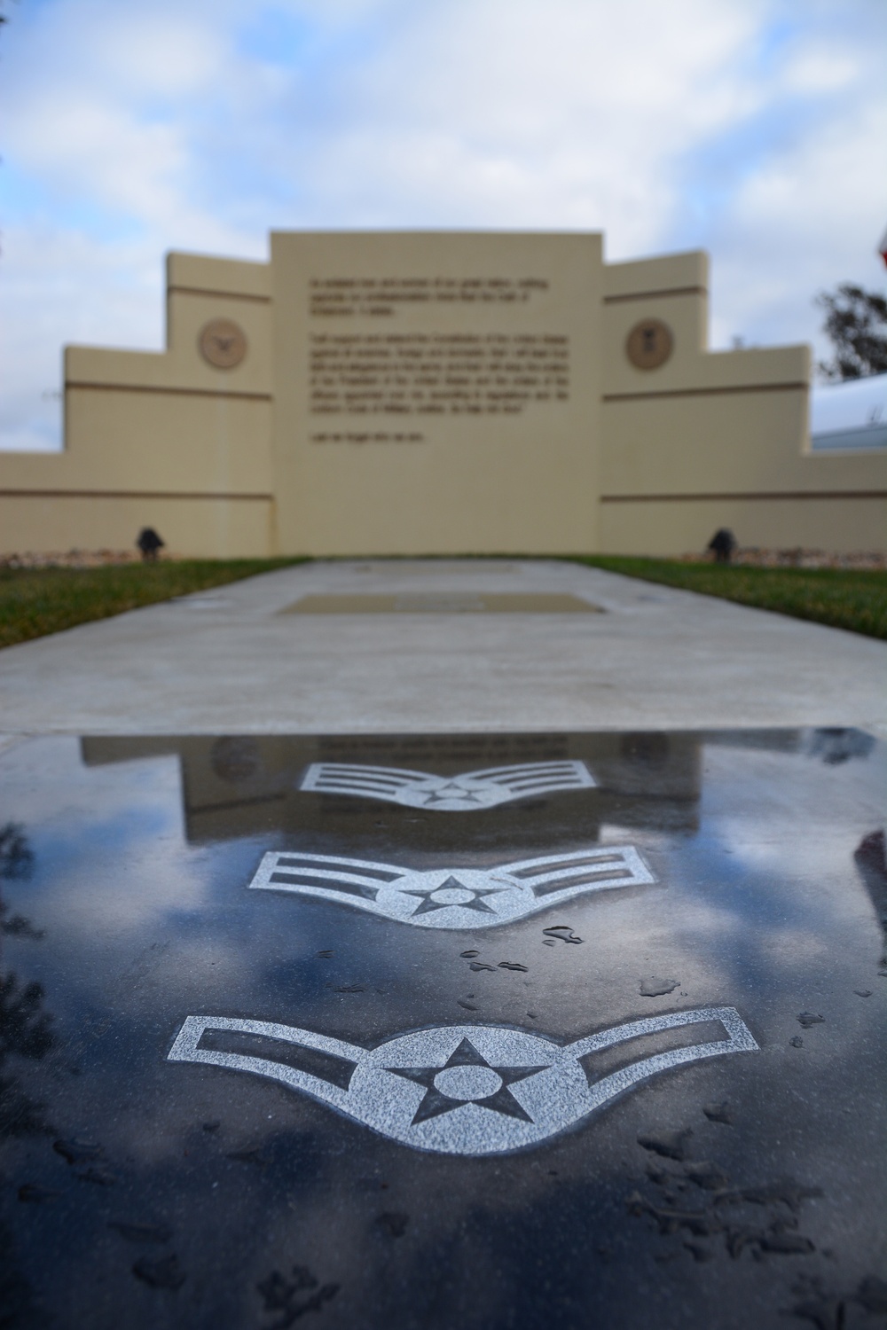 Travis Enlisted Oath Wall Remains important monument