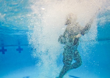 Clemson ROTC cadets test their mettle with water survival training
