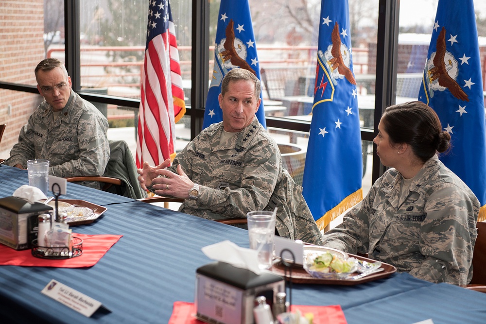 Air Force vice chief of staff visits Peterson