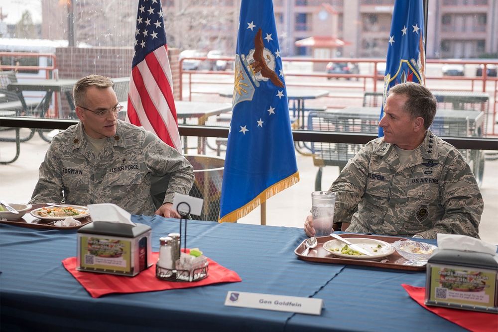 Air Force vice chief of staff visits Peterson