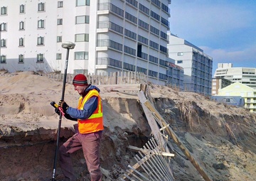 Post-storm inspections of Atlantic Coast of Maryland Shoreline Protection Project at Ocean City, Md., Jan. 27, 2016