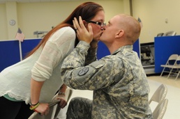 Family, friends of 804th Transportation Detachment send off Soldiers