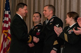 Commander, Submarine Group Nine, announces Sailor of Year