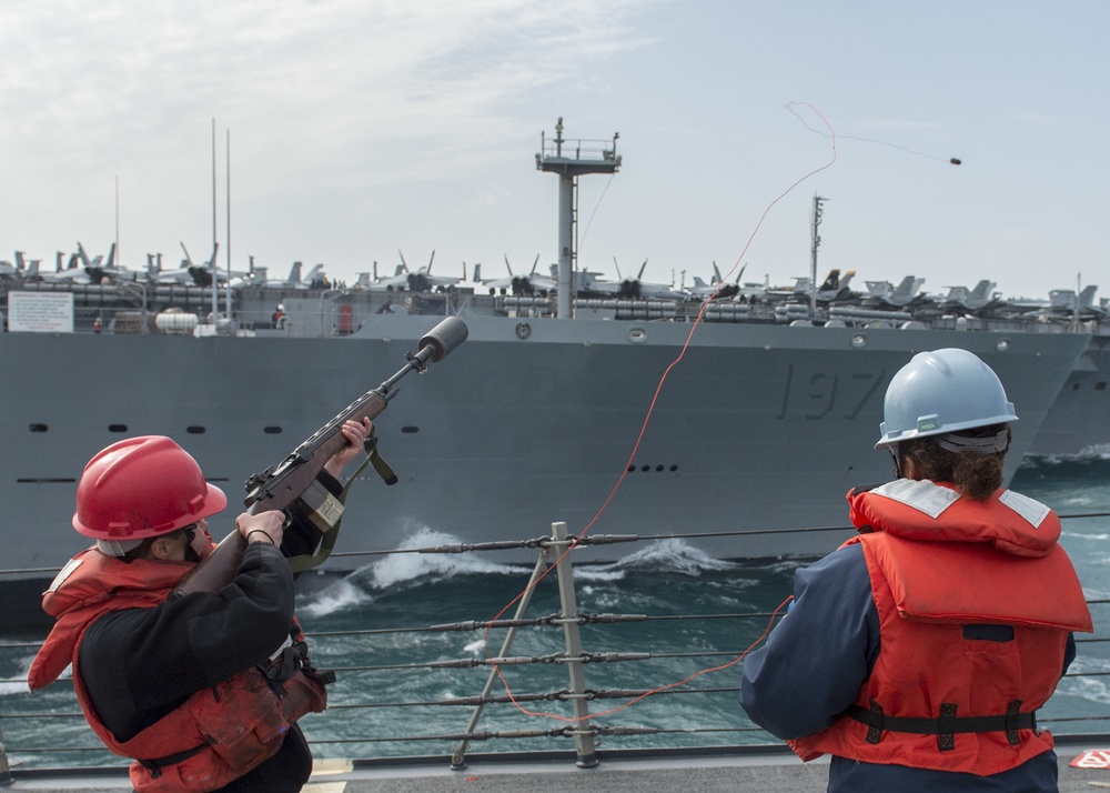 USS Bulkeley operations