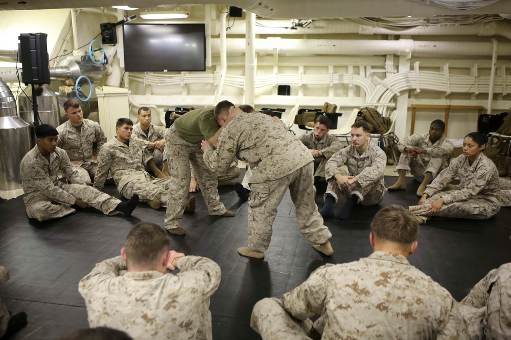 26th MEU MAI Course aboard the USS Arlington