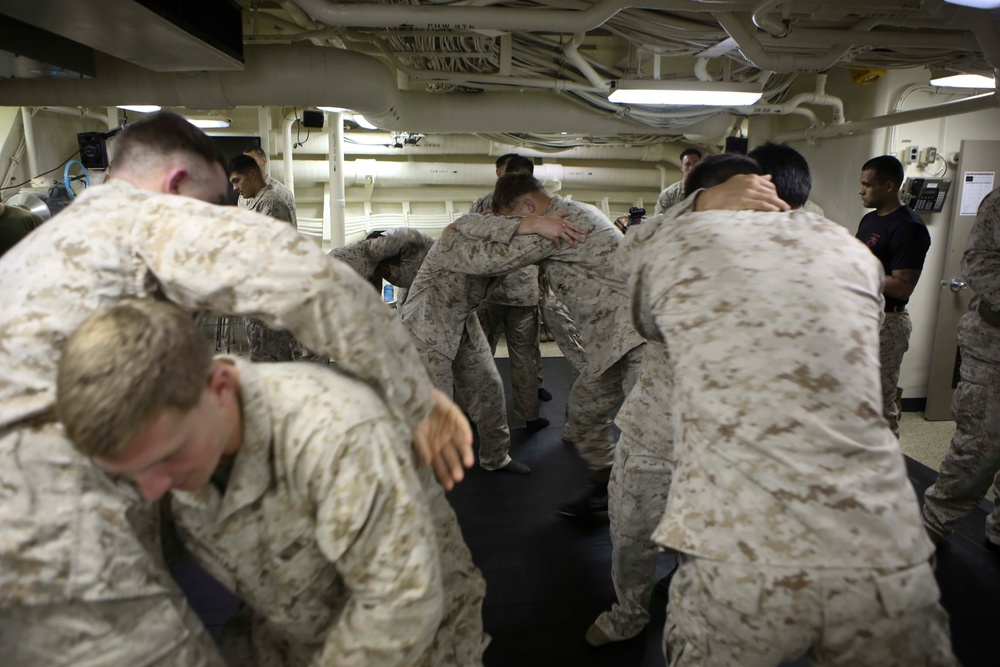 26th MEU MAI Course aboard the USS Arlington