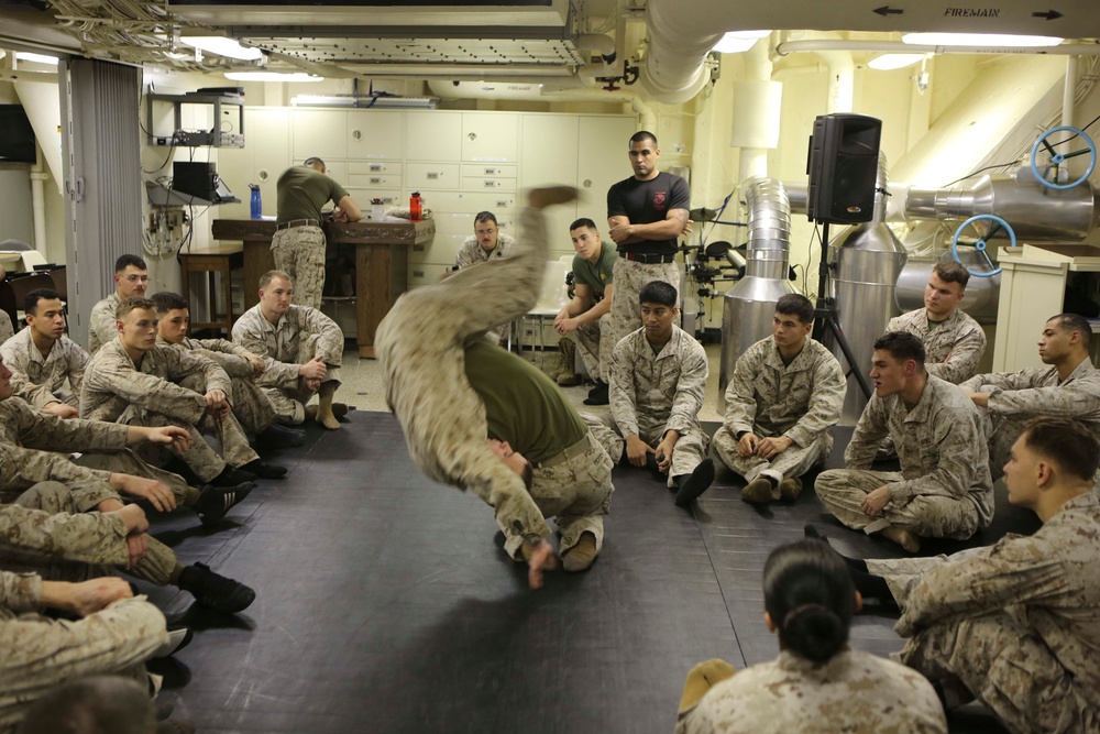 26th MEU MAI Course aboard the USS Arlington