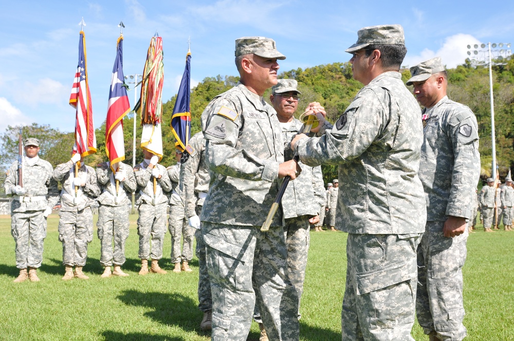 166th Regional Support Group holds change of responsibility ceremony