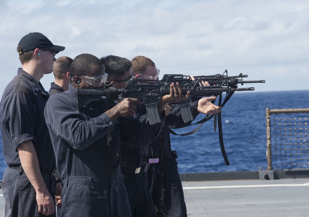 M16 live fire shoot