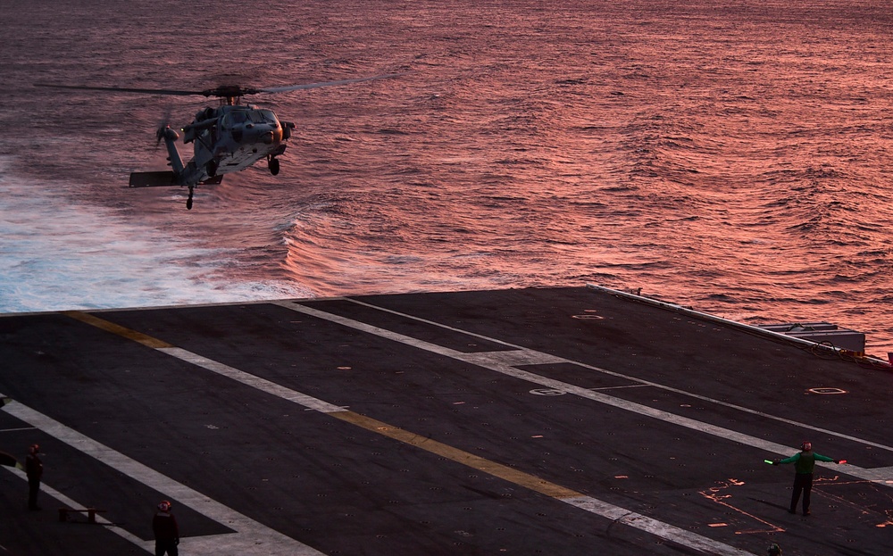 USS Dwight D. Eisenhower operations