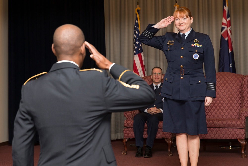 The United Nations Command (Rear) change of command