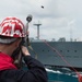 USS Mustin replenishment at sea