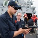 USS Mustin activity