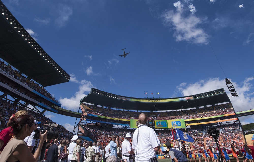 Service members support 2016 NFL Pro Bowl