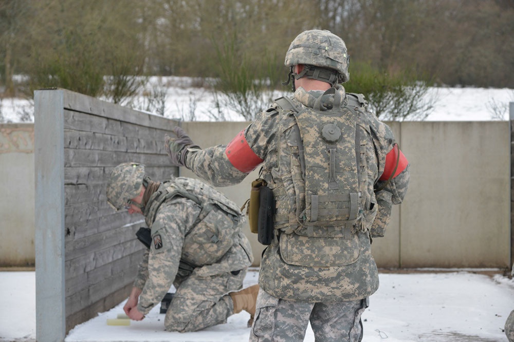 EOD training on Demolition Area 'F'