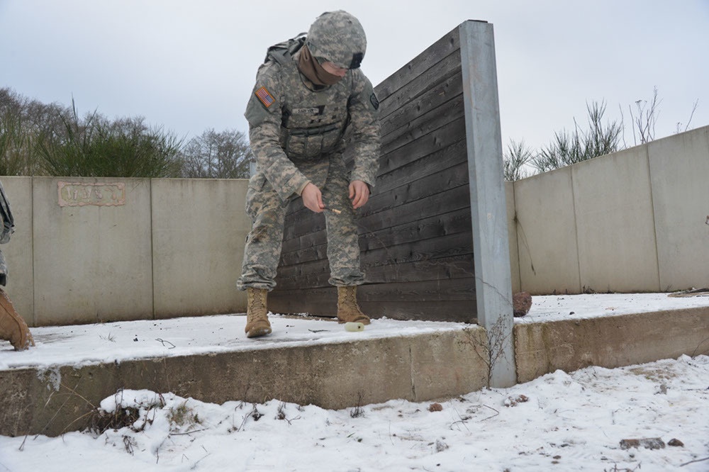 EOD training on Demolition Area 'F'